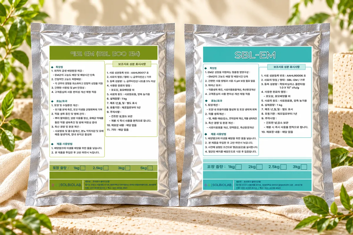 EM media: SBL ECO EM and SBL-EM