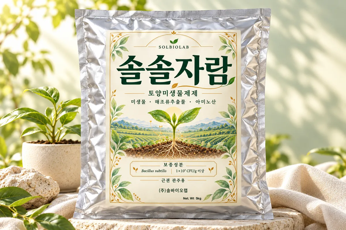 SOLSOL JARAM 5 kg four-side sealed pouch